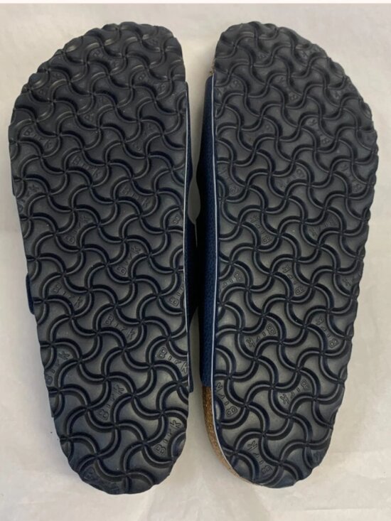 Birkenstock Arizona Desert Soil Blue Birko-Flor Regular Width Sandals